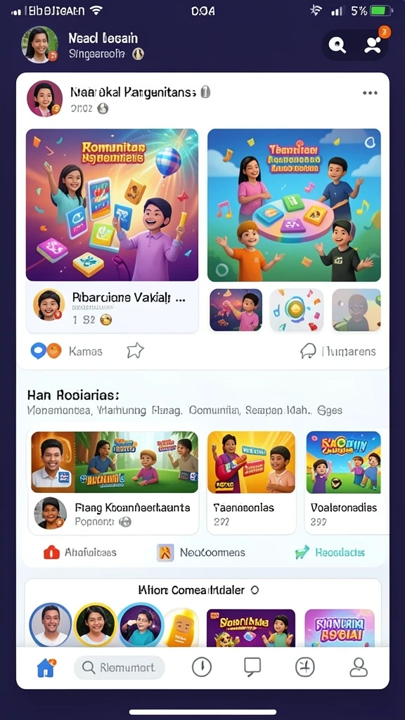 Tampilan antarmuka yang ramah pengguna dan menarik.