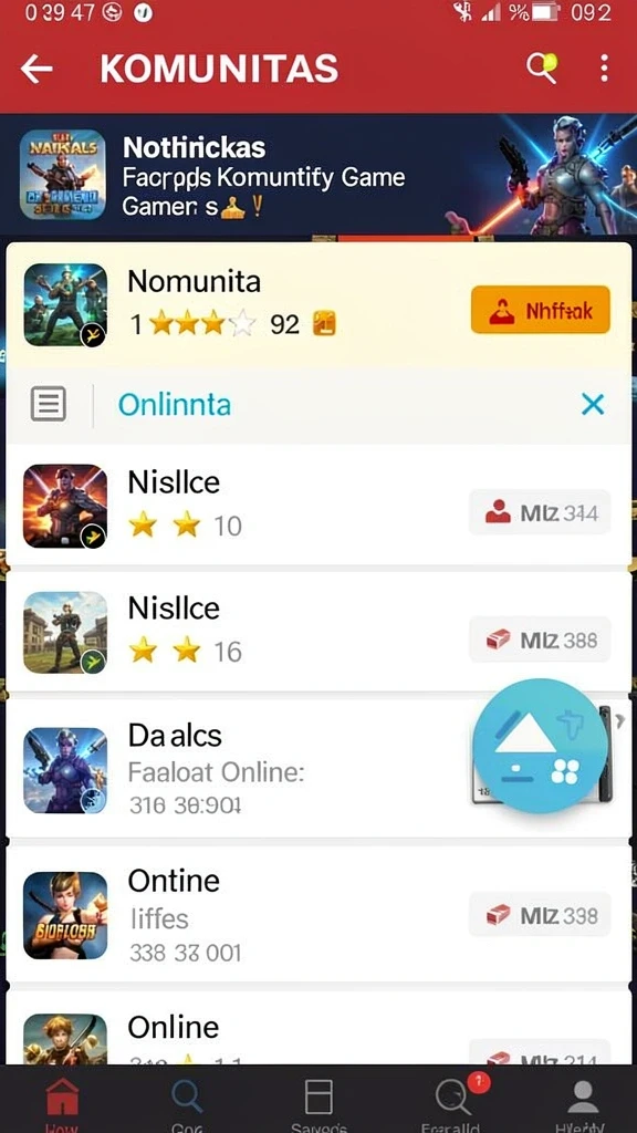 Grafis yang memukau di dunia permainan.