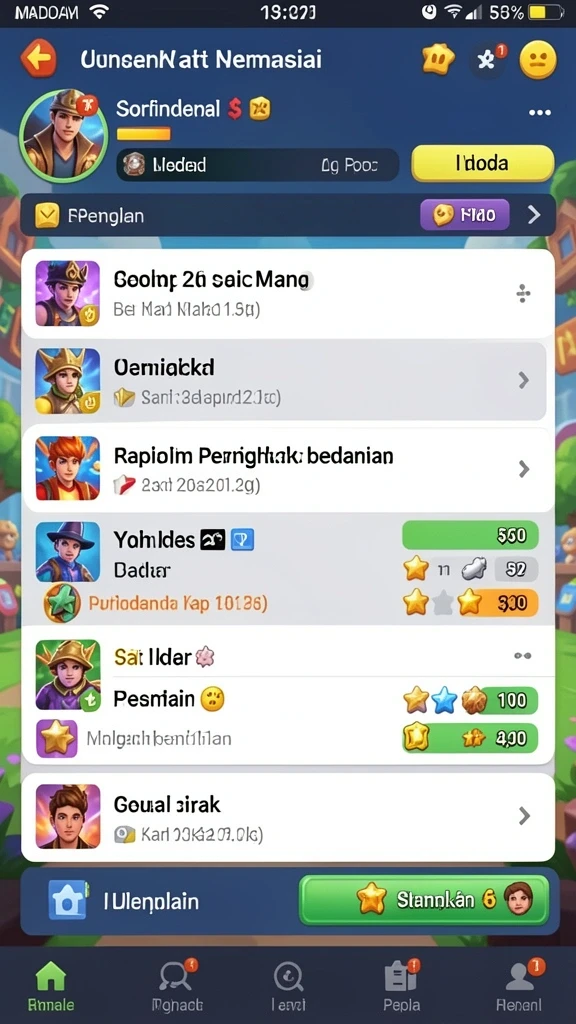 Mode multiplayer yang seru dan kompetitif.