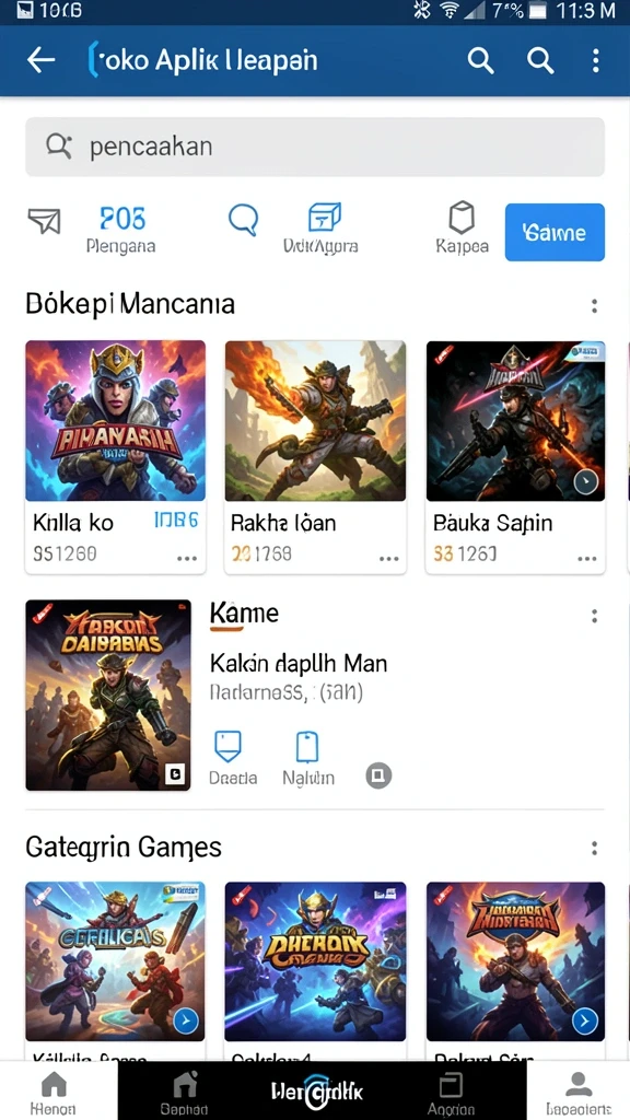 Lihat aksi karakter dalam lingkungan yang dinamis.