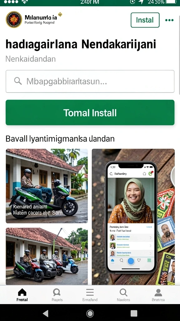 Tampilan antarmuka yang menarik dan mudah digunakan.