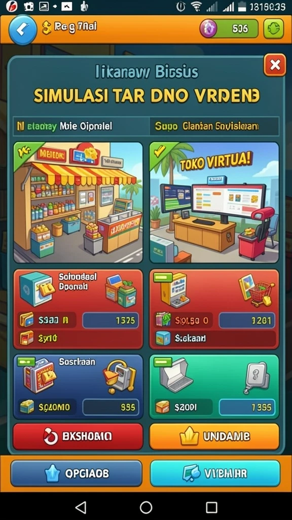 Screenshot memperlihatkan sistem reward menarik yang diberikan kepada pengguna.