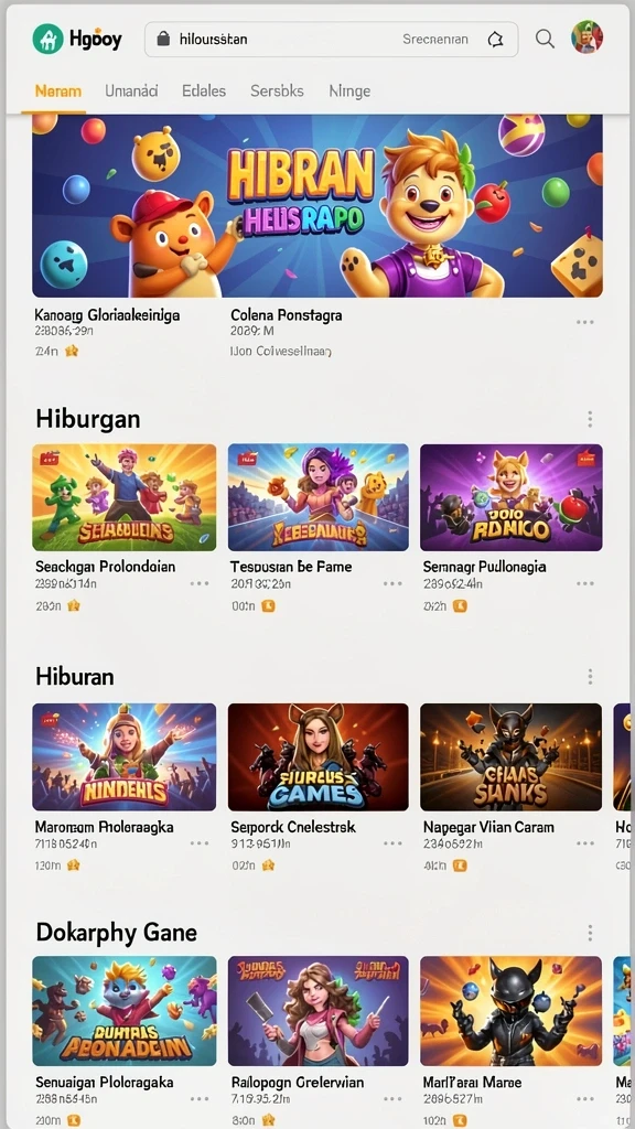 Beragam pilihan permainan kasino dengan grafis menawan.