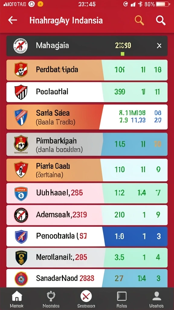 Screenshot menampilkan aksi seru di dalam game.