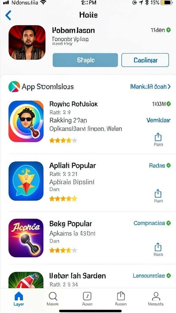 Tampilan antarmuka yang menarik dan ramah pengguna.