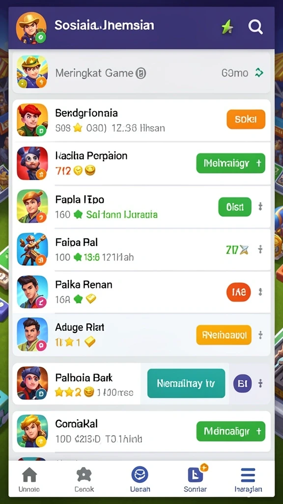 Tampilan antarmuka HUGO77 yang ramah pengguna.