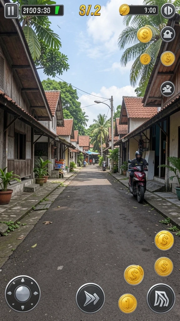 Screenshot memperlihatkan tampilan antarmuka pengguna yang intuitif.