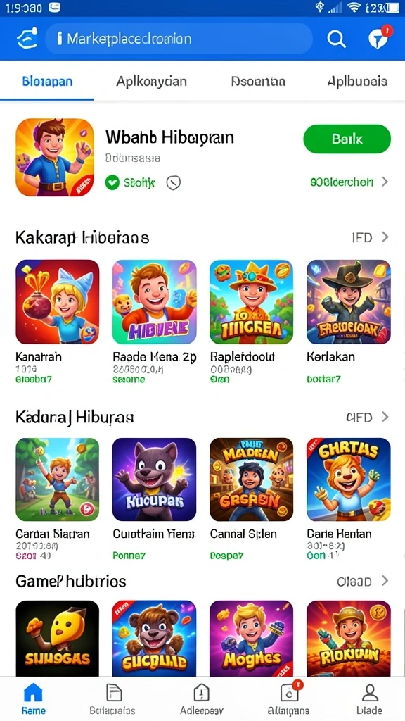 Screenshot menunjukkan fitur bonus yang menarik dan menguntungkan.