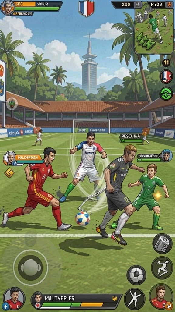 Banyak pilihan permainan menarik dengan grafik berkualitas.