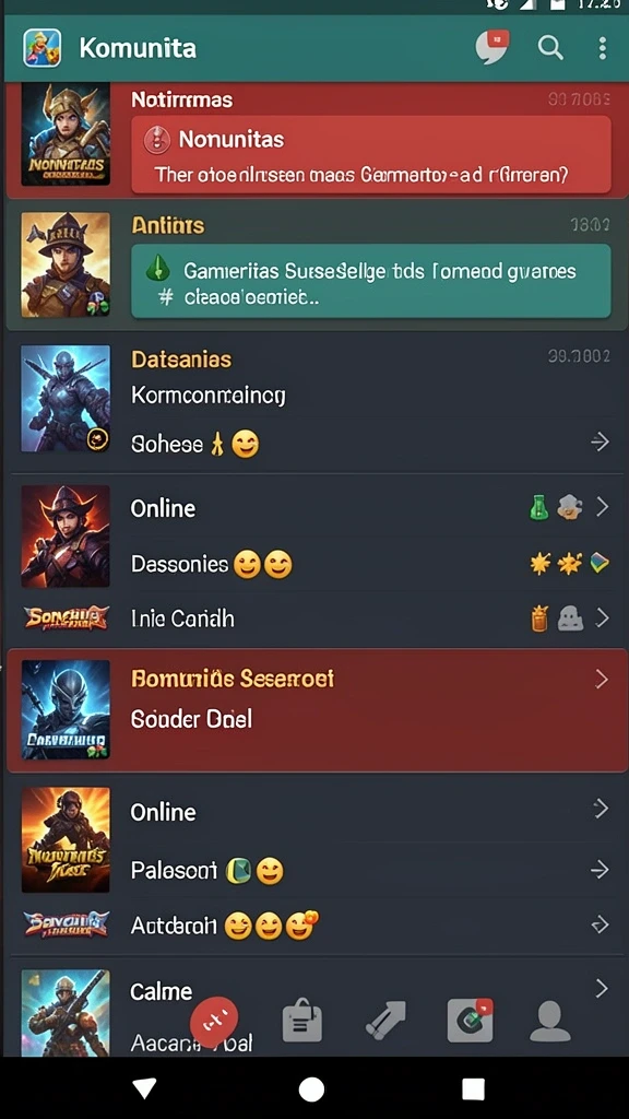 Menu navigasi yang mudah digunakan dan informatif.