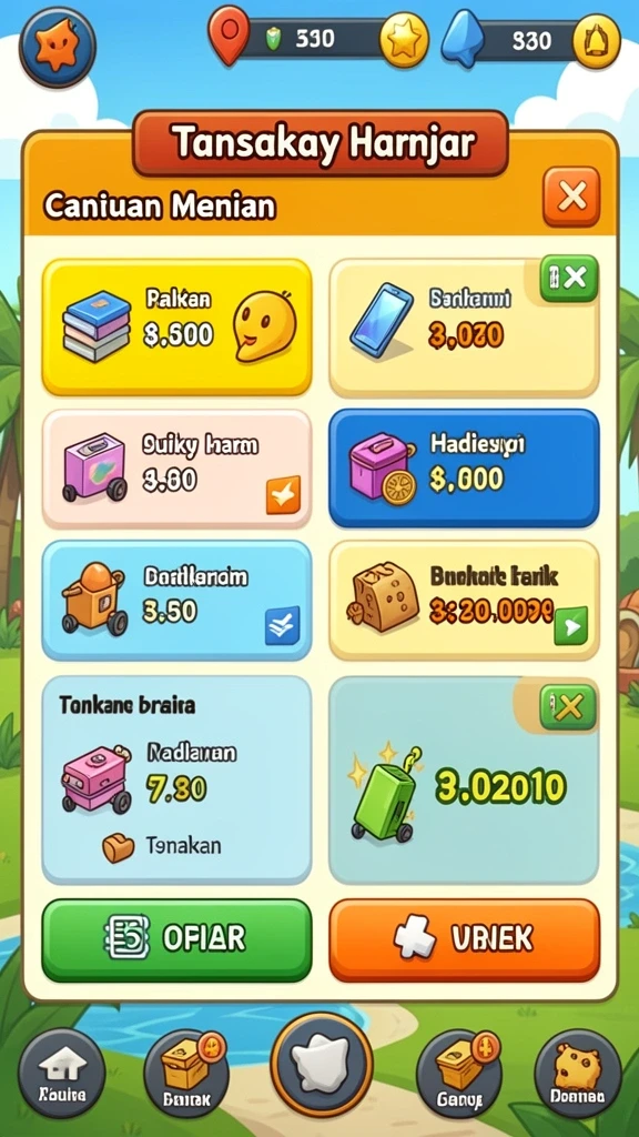 Tampilan grafik yang memukau dan detail.