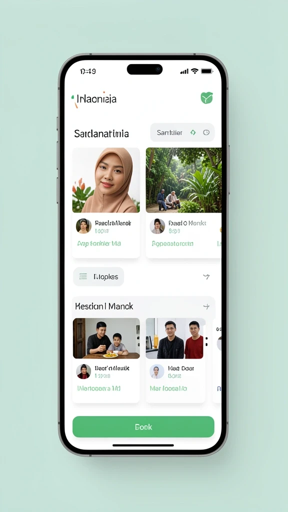 Tampilan karakter yang menarik dan berwarna.