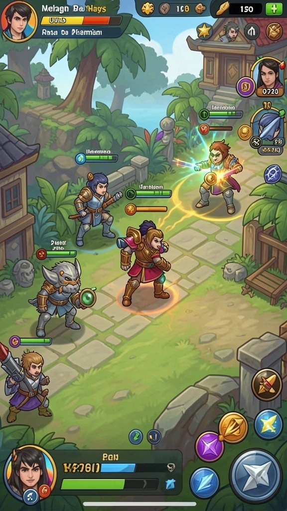 Mode multiplayer yang seru dan kompetitif.