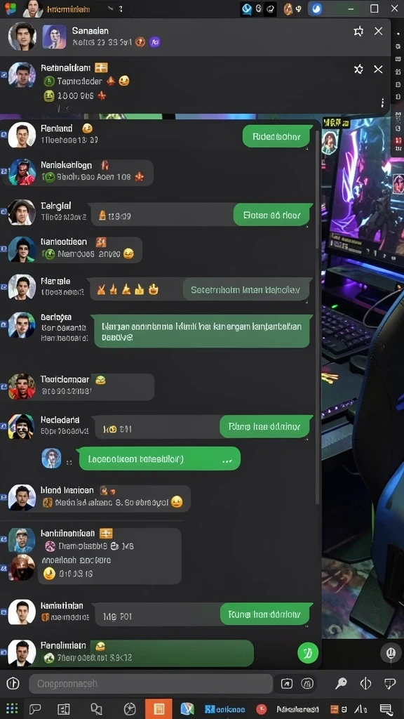Aksi seru dalam pertempuran melawan bos yang menantang.