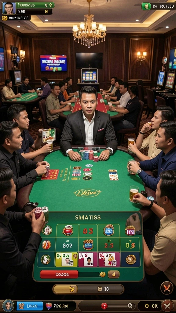 Tampilan menu utama yang intuitif dan mudah dinavigasi.