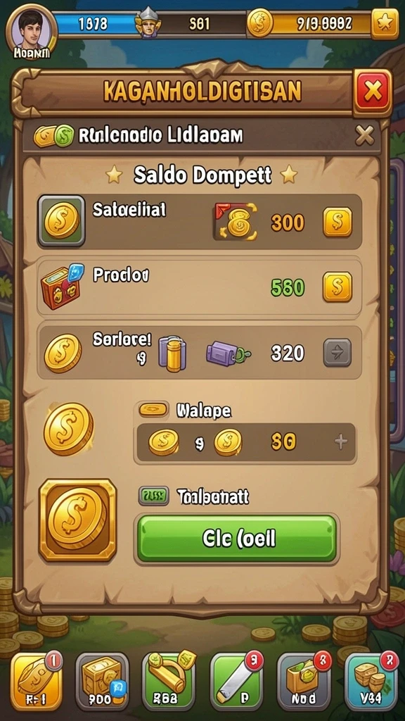 Karakter yang dapat dipilih sesuai dengan gaya bermain.