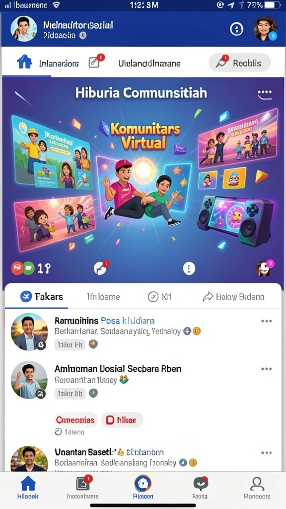 Antarmuka pengguna yang ramah dan menarik.