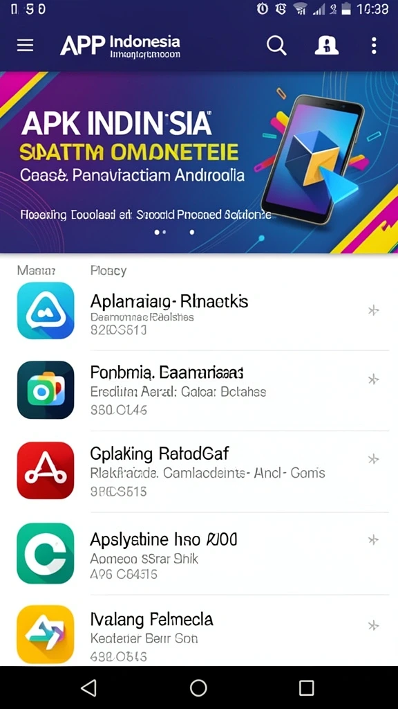 Tampilan antarmuka yang menawan dan user-friendly.