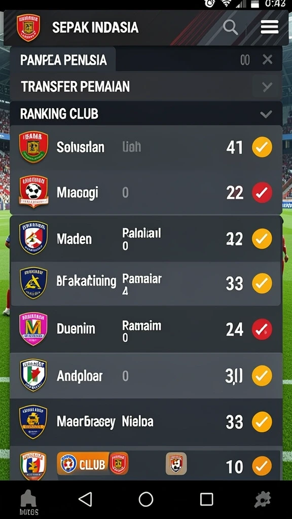 Tampilan mesin slot yang menarik dan berwarna-warni.
