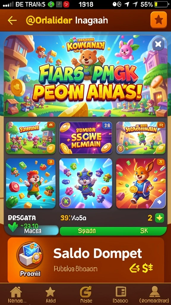 Fitur bonus untuk meningkatkan peluang kemenangan.