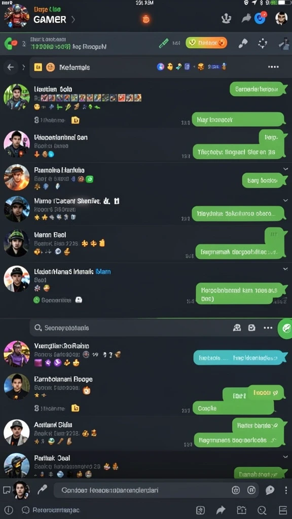 Tampilan utama game dengan karakter yang menarik.