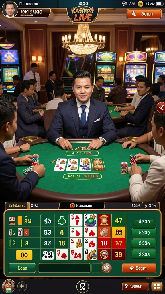 Gambaran pilihan permainan yang beragam bagi pemain.