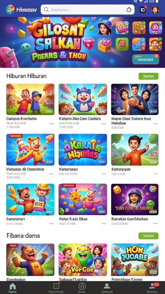 Fitur permainan live yang mendebarkan.