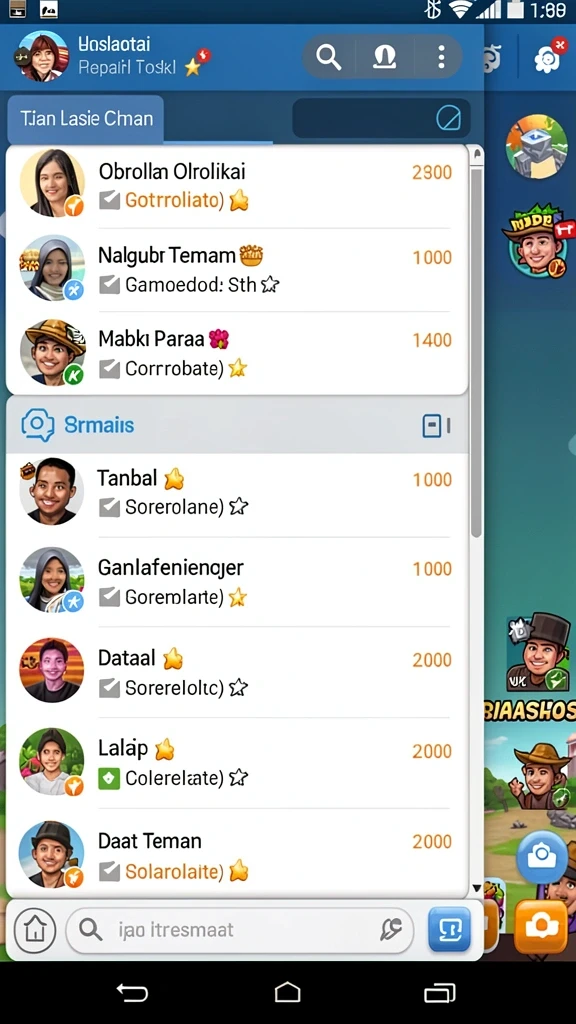 Komunitas aktif dan mendukung.