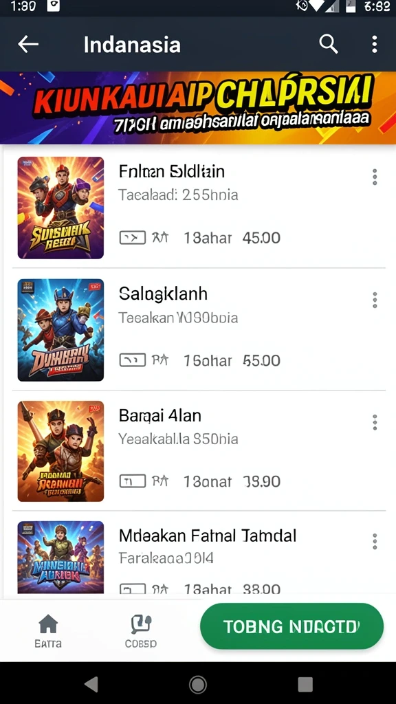Permainan slot dengan grafis yang memikat dan tema beragam.
