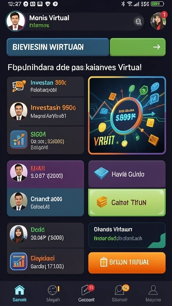 Misi dan tantangan menarik yang membuat ketagihan.