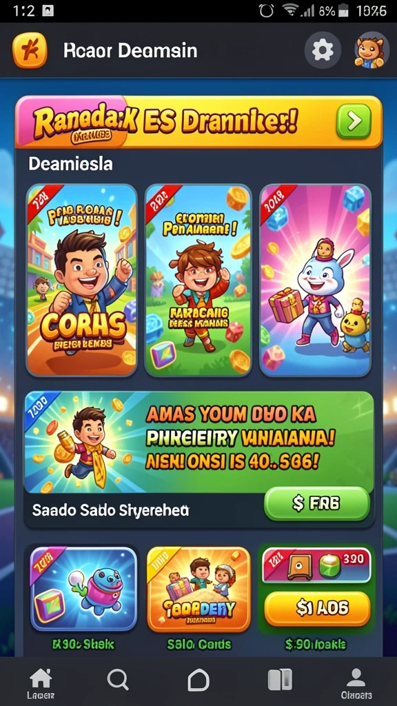 Beragam pilihan permainan judi online.