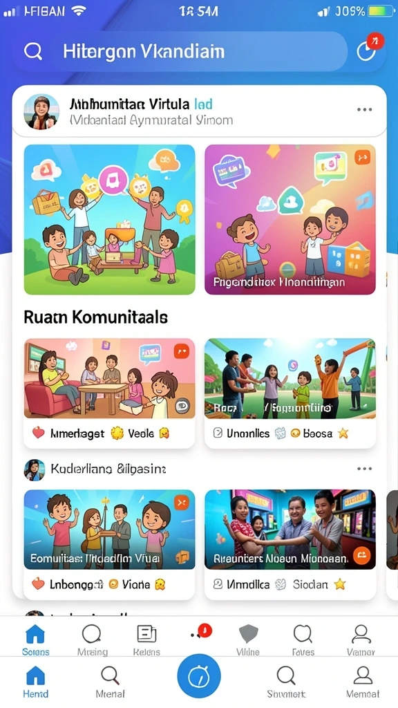 Antarmuka pengguna yang menarik dan mudah dinavigasi.