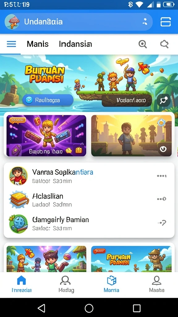 Mode permainan yang beragam dan menarik.