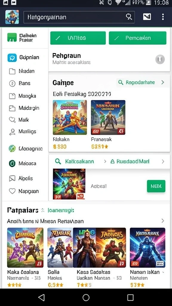 Berbagai mode permainan untuk kesenangan tanpa batas.
