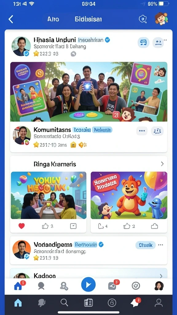 Tampilan antarmuka yang ramah pengguna.